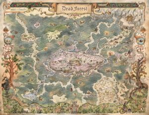 Karte des Toten Waldes